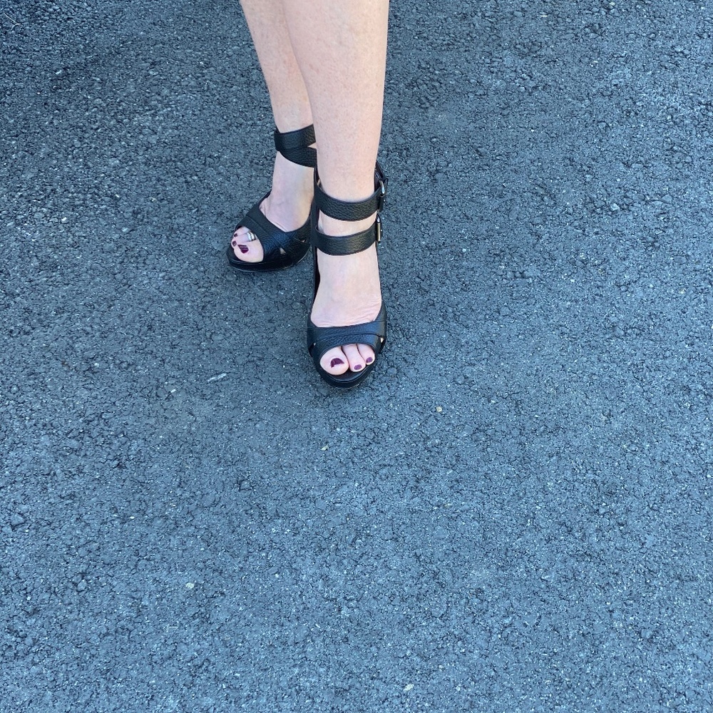 Charles David Double Strap Platform Stiletto’s - image 8